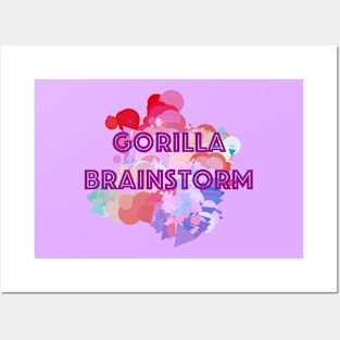 Gorilla Brainstorm Posters and Art